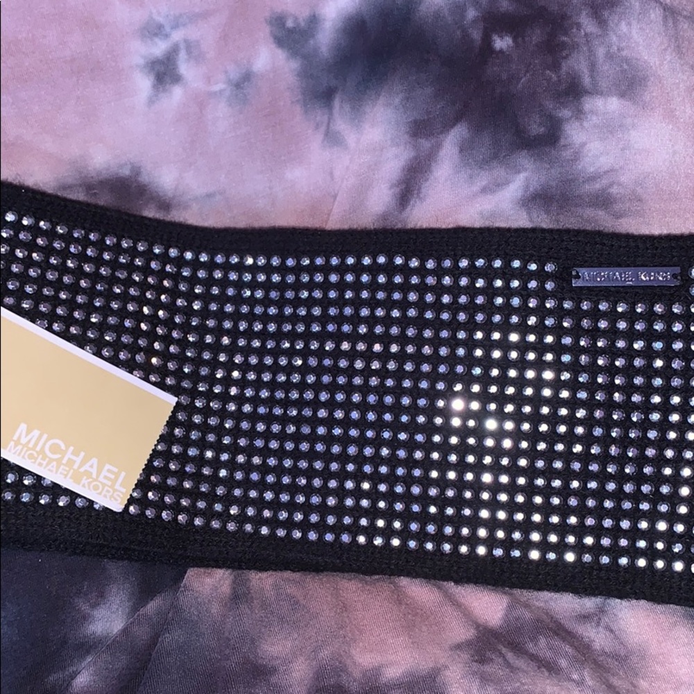 Michael kors bejeweled winter headband